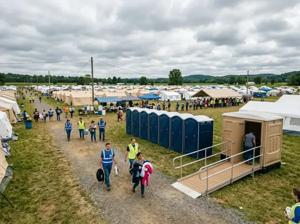 disaster-relief-camp-restrooms-010 — frequently asked questions, Dumpster & Portable Bathrooms Rental in Marlboro Village, MD